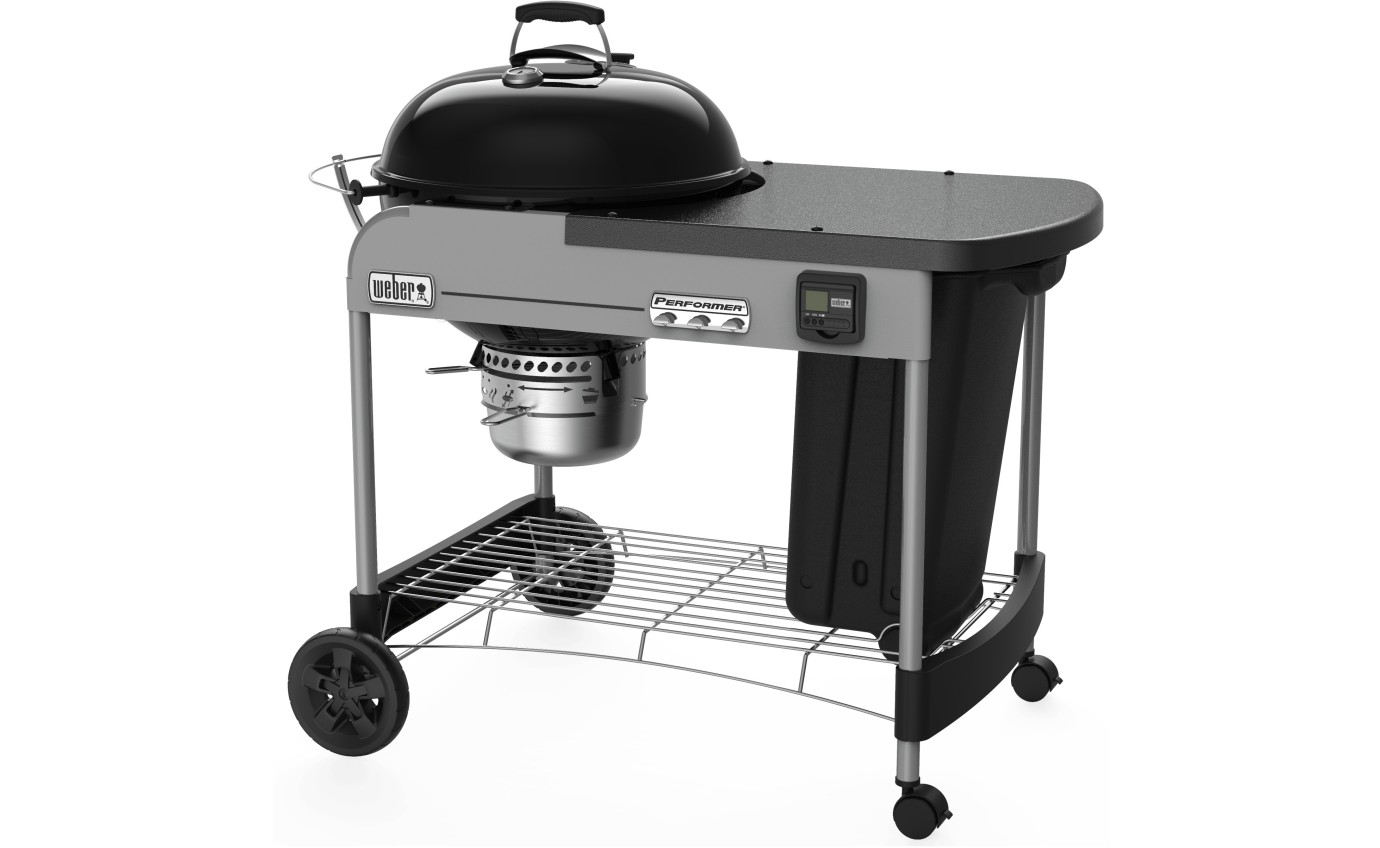 Weber 57cm Performer Premium GBS Charcoal BBQ (Black) K15401724