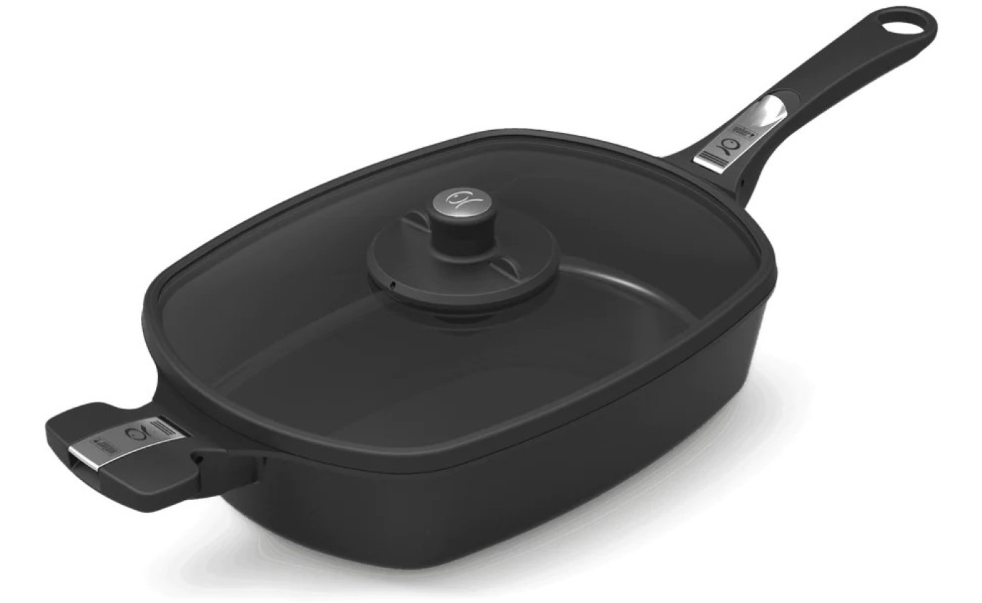 Weber Q Ware Large Casserole Dish with Detachable Handles 1500332