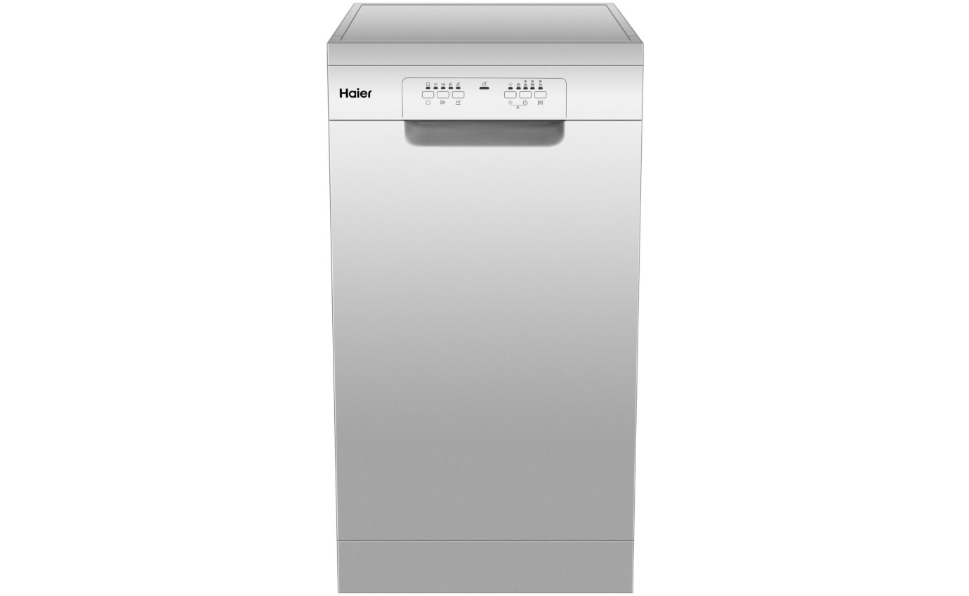 Haier 45cm Compact Freestanding Dishwasher (Silver) HDW10F1S1