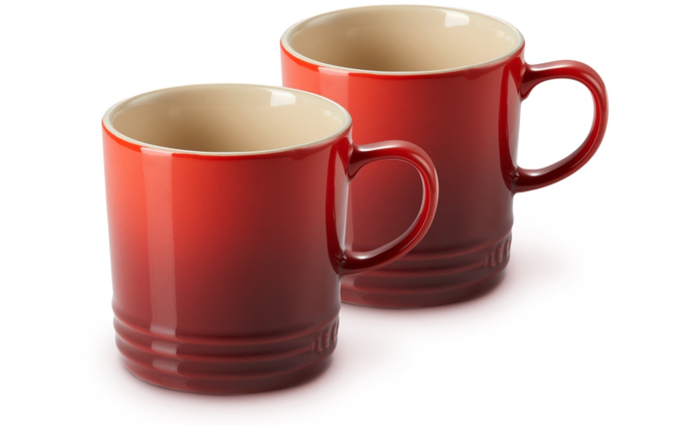 Le Creuset Set of 2 Mugs (Cerise) 79111350600000