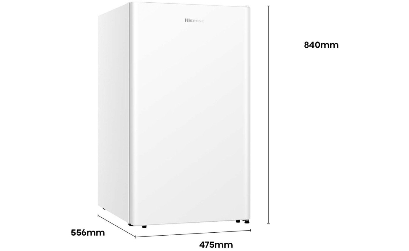 Hisense 124L Bar Fridge (White) HRBF126