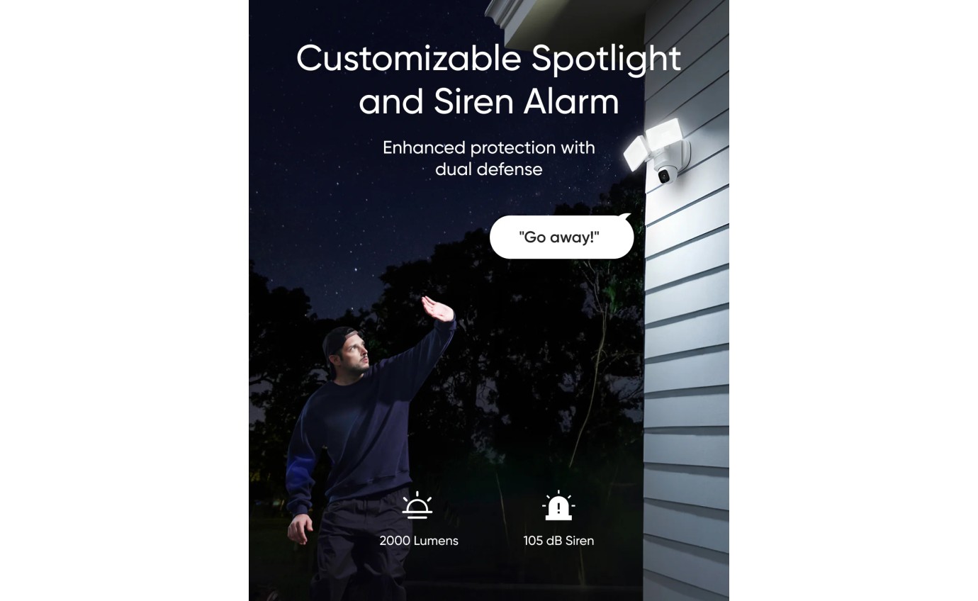 eufy Security Floodlight Camera E30 T8426C21