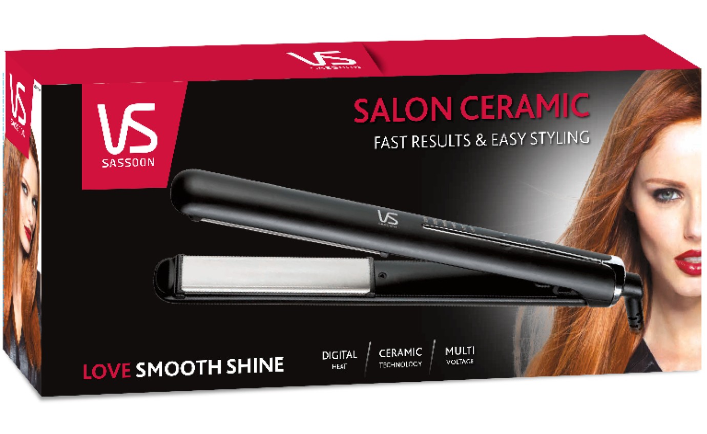 VS Sassoon Salon Ceramic Hair Straightener VSS2514A