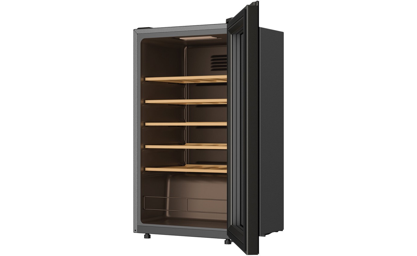 Haier 33 Bottle Wine Fridge (Black) HWC90UC