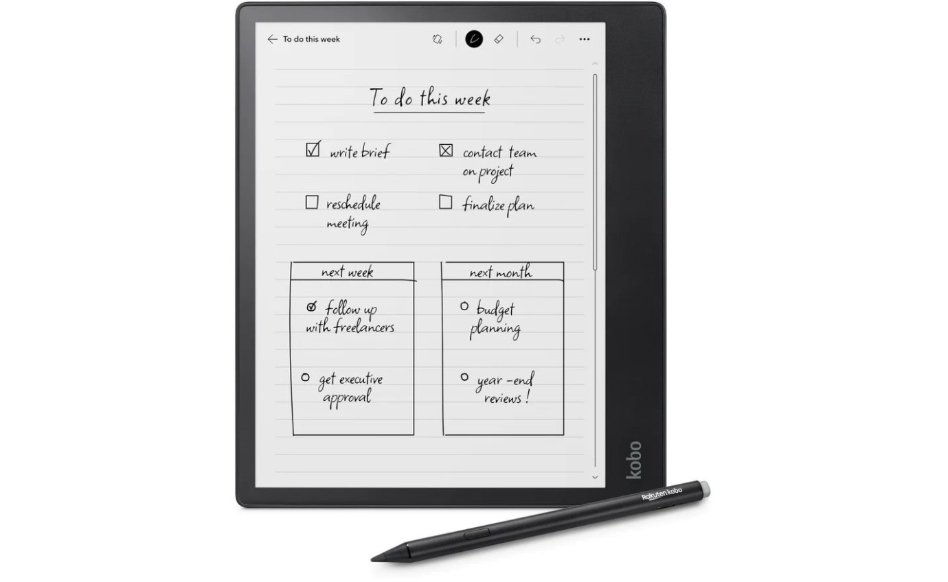 Kobo Elipsa 2E with Kobo Stylus 2 N605KUBKKBU