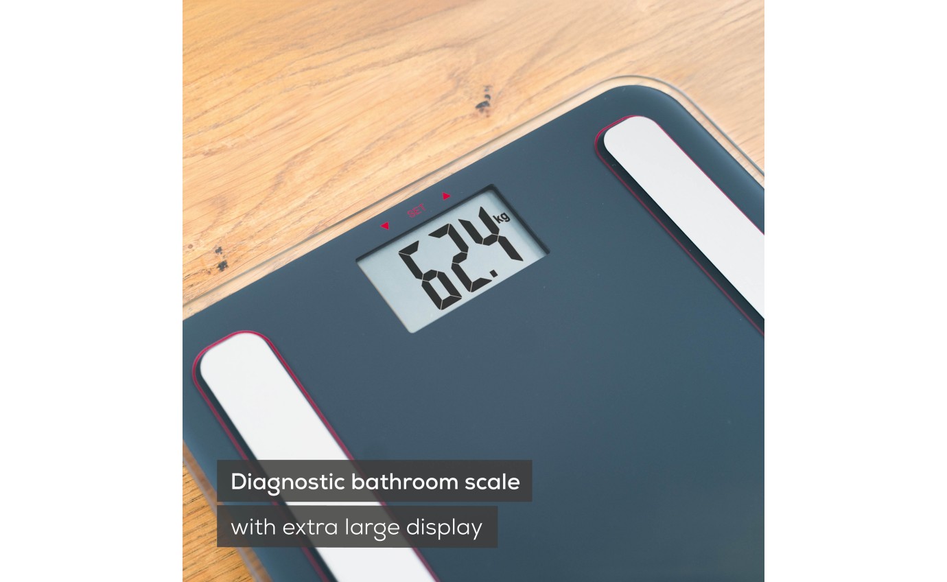 Beurer Limited Edition Digital Glass Body Fat Scale BF183RC