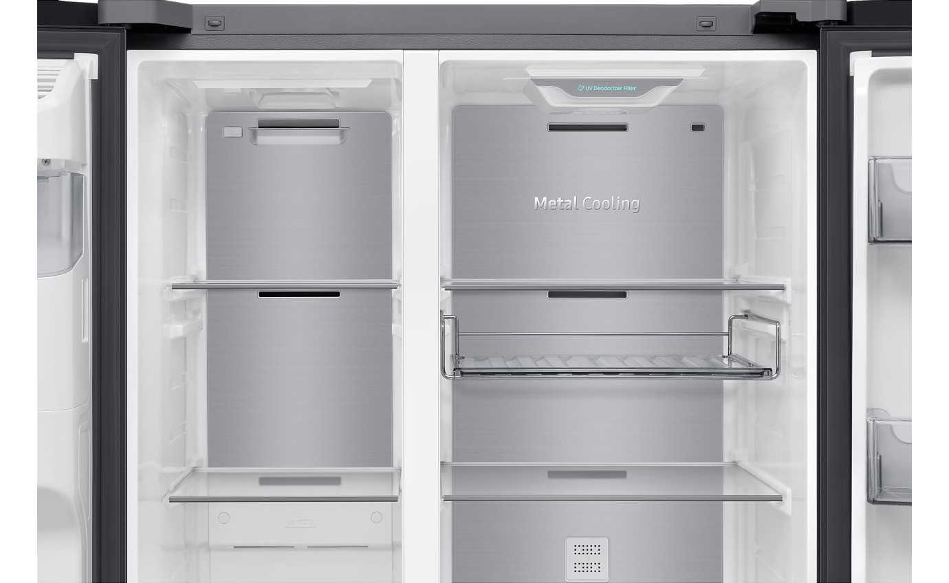 Samsung 615L Family Hub™ Side By Side Fridge SRS6800BFH