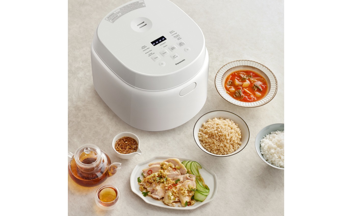 Panasonic Premium 10 Cup Rice & Multi Cooker SRDL184WST
