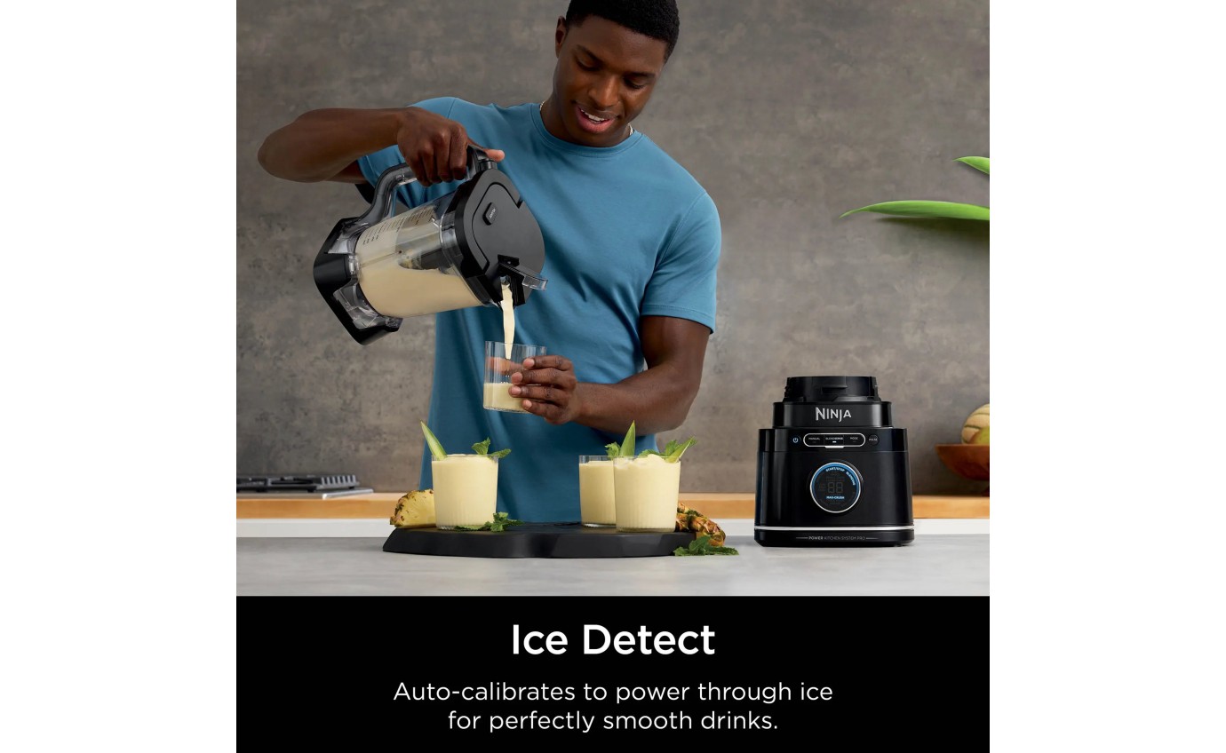 Ninja Detect Kitchen System Power Blender + Processor Pro TB401
