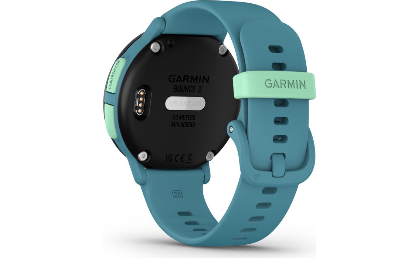 Garmin Bounce&trade; 2 Kids Smartwatch (Turquoise) 0100339902
