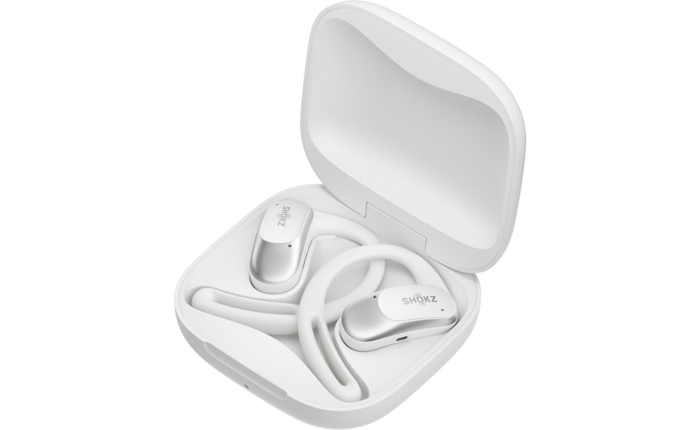 Shokz OpenFit Air Open-Ear Headphones (White) T511STWT / T511-ST