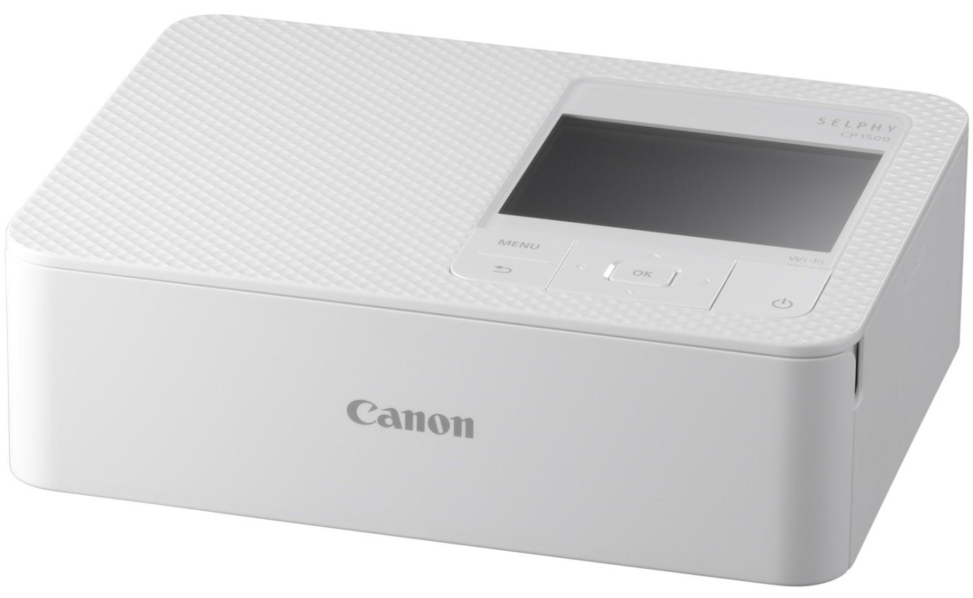 Canon Selphy Compact Photo Printer (White) CP1500WH