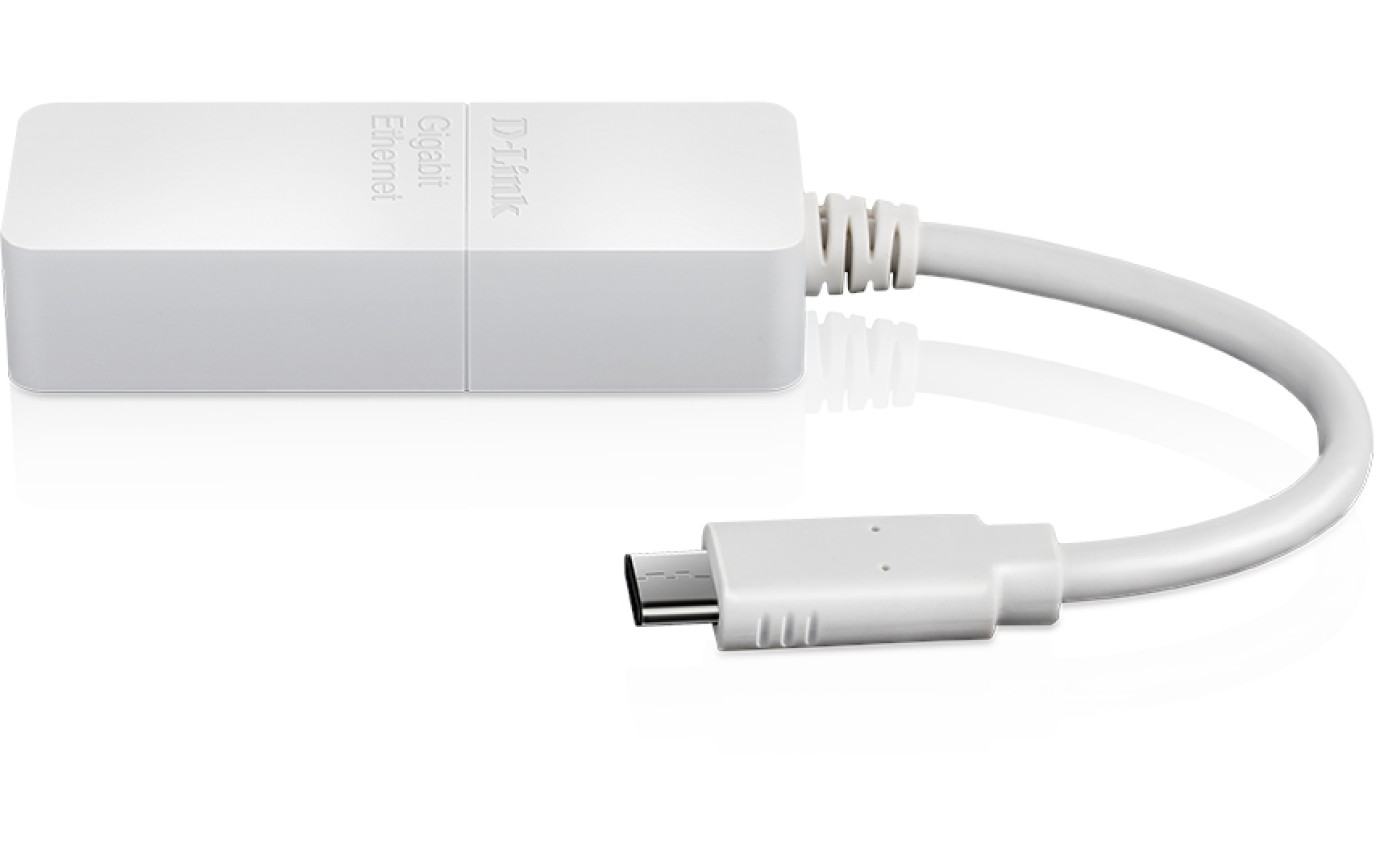 D-Link USB-C to Gigabit Ethernet Adapter DUBE130