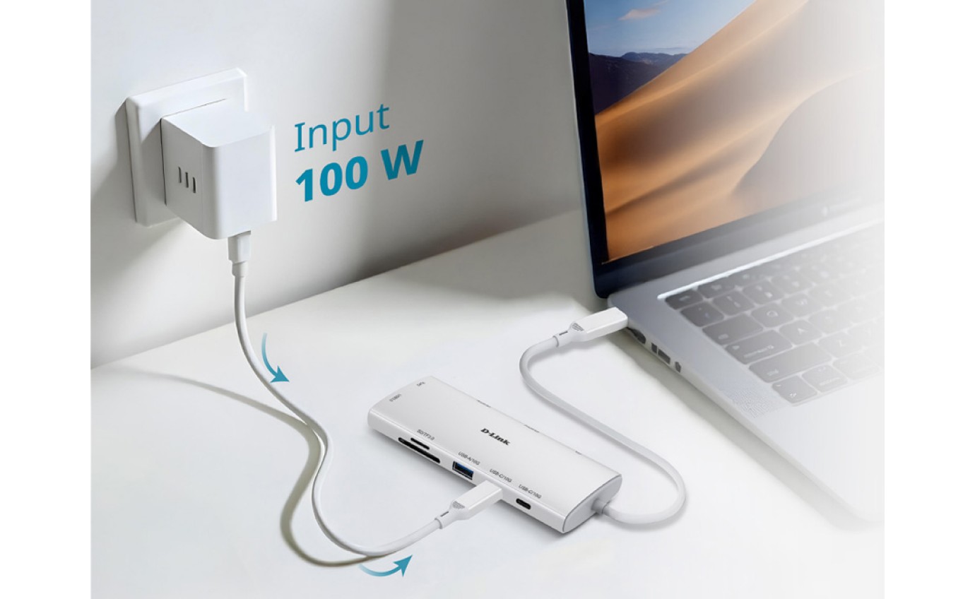 D-Link 10-Port Multi-Function USB-C Hub DUPA01