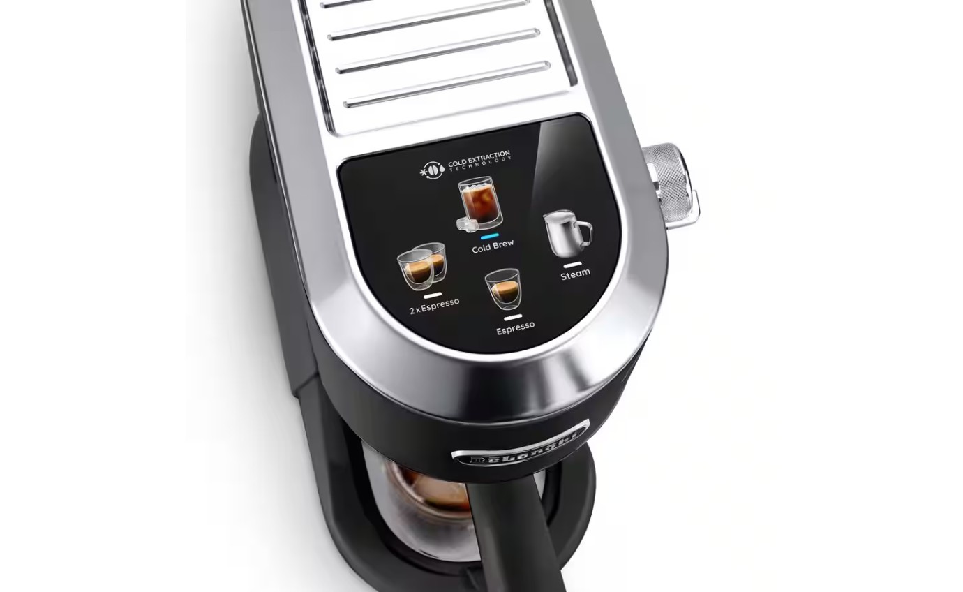 DeLonghi Dedica Duo Manual Coffee Machine (Black) EC890BK