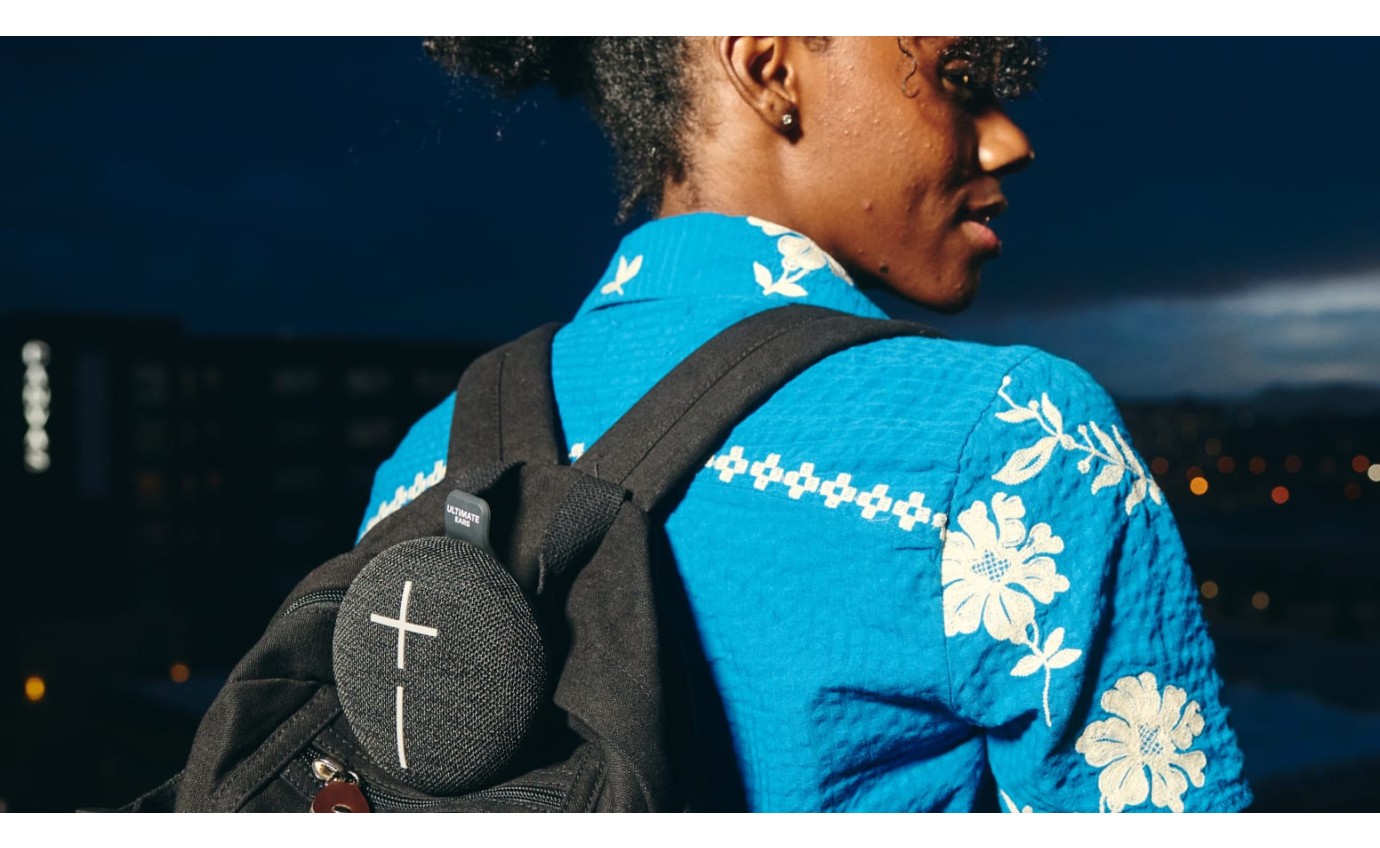 Ultimate Ears MINIROLL Portable Bluetooth Speaker (Gentle Black) 984002018