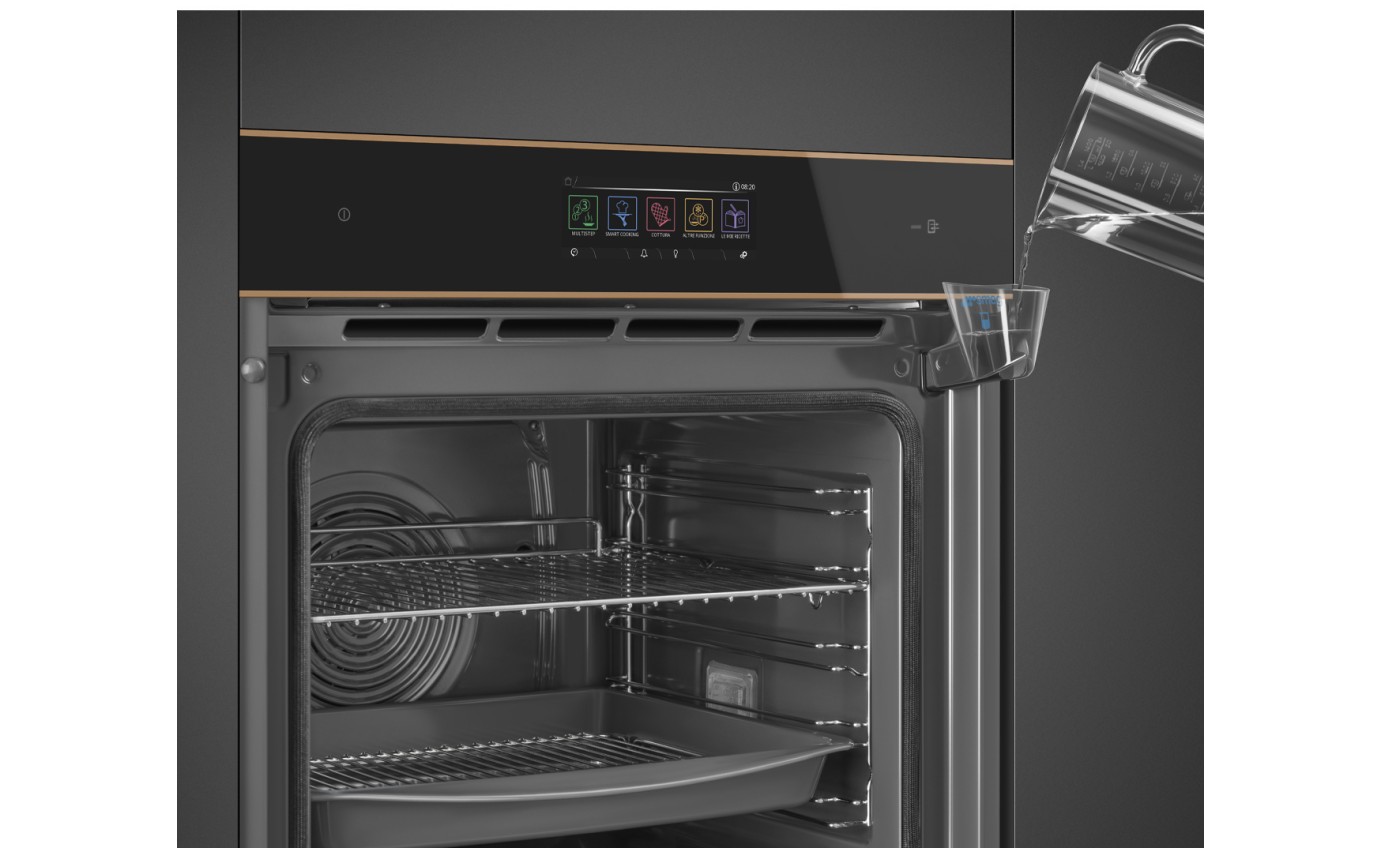 Smeg 60cm Dolce Stil Novo Galileo Pyrolytic Oven with Added Steam - Copper SOPA6606WS2PNR