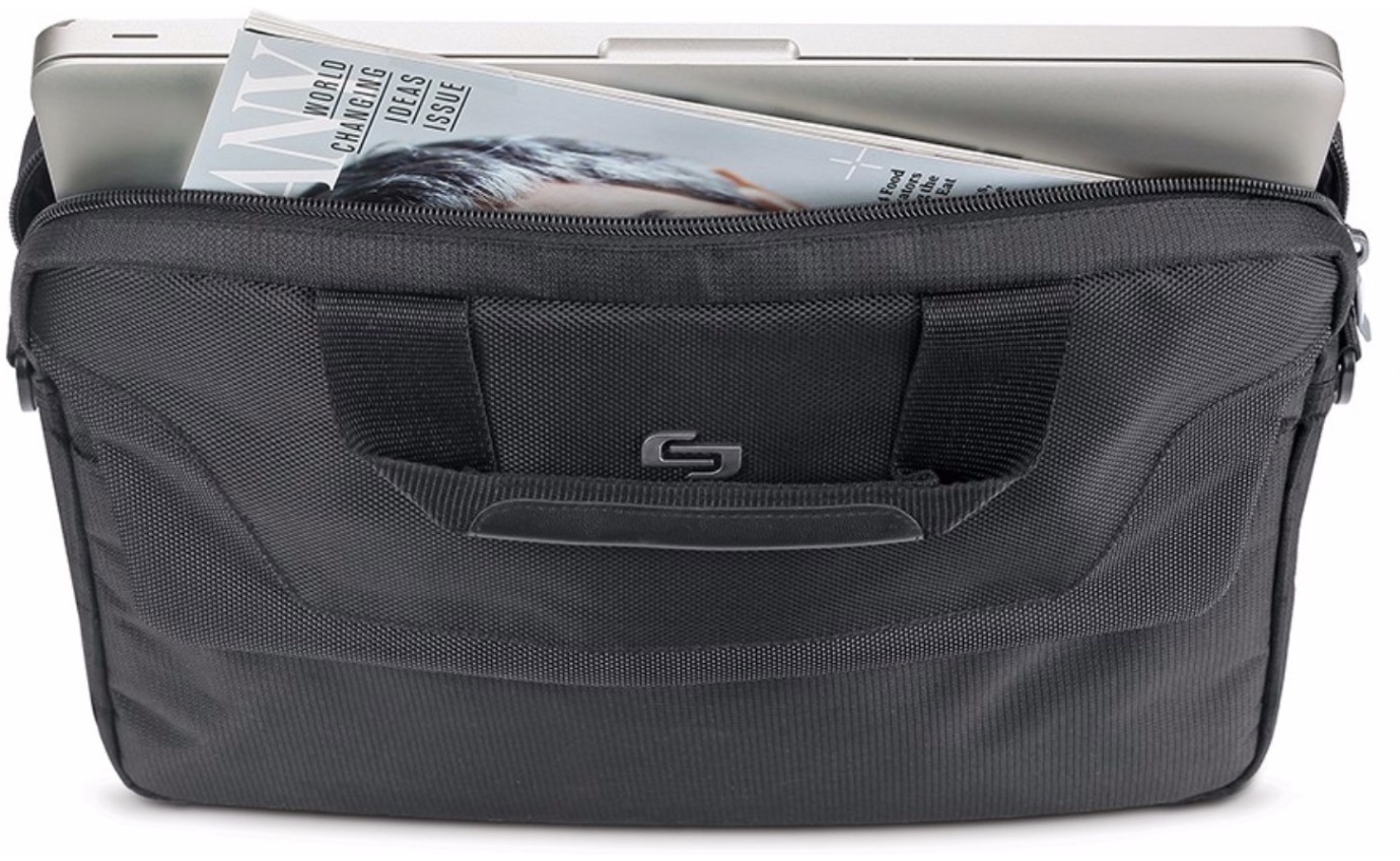Solo Pro 14.1 inch Laptop Slim Brief (Black) CLA112