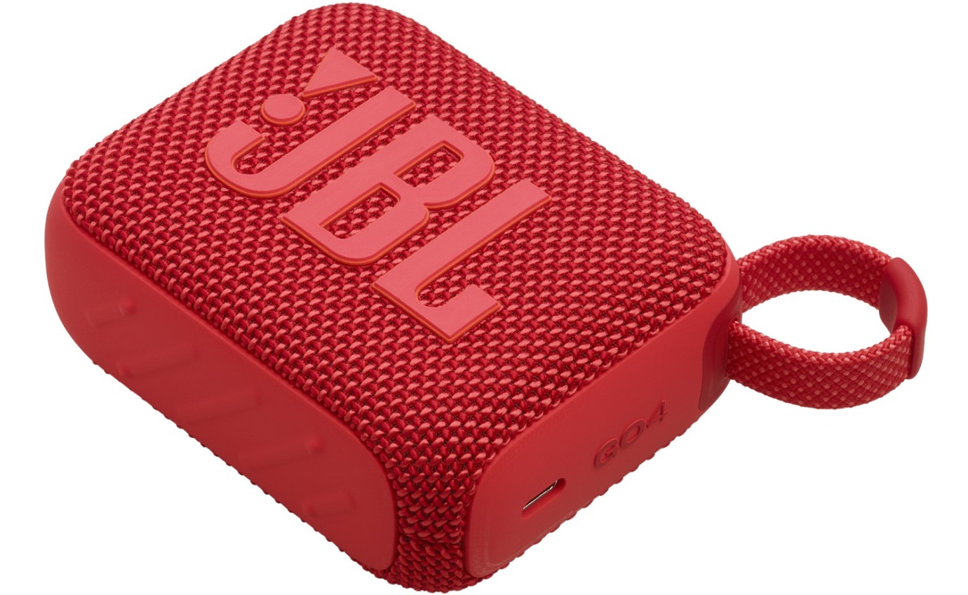 JBL Go 4 Mini Portable Bluetooth Speaker (Red) JBLGO4RED
