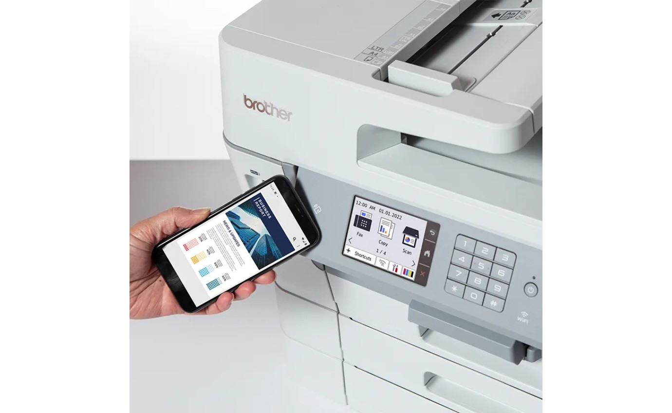 Brother A3 INKvestment Tank Colour Inkjet Printer MFCJ6957DW