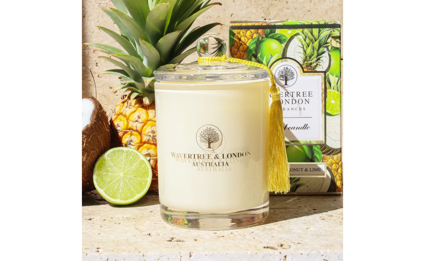 Wavertree & London Pineapple, Coconut & Lime Candle 9347774000685