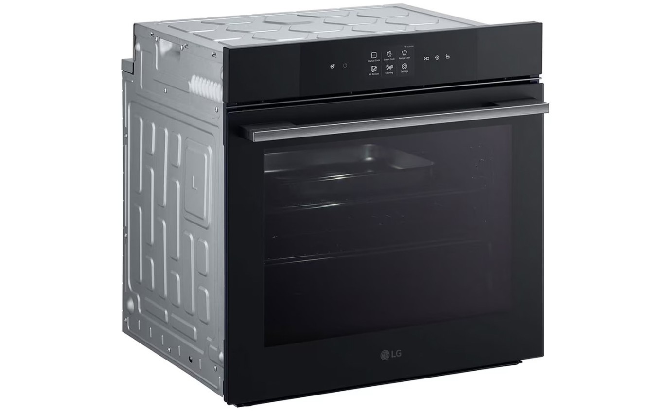 LG 76L InstaView Full Steam Oven (Matte Black Glass) BO609B2BG4