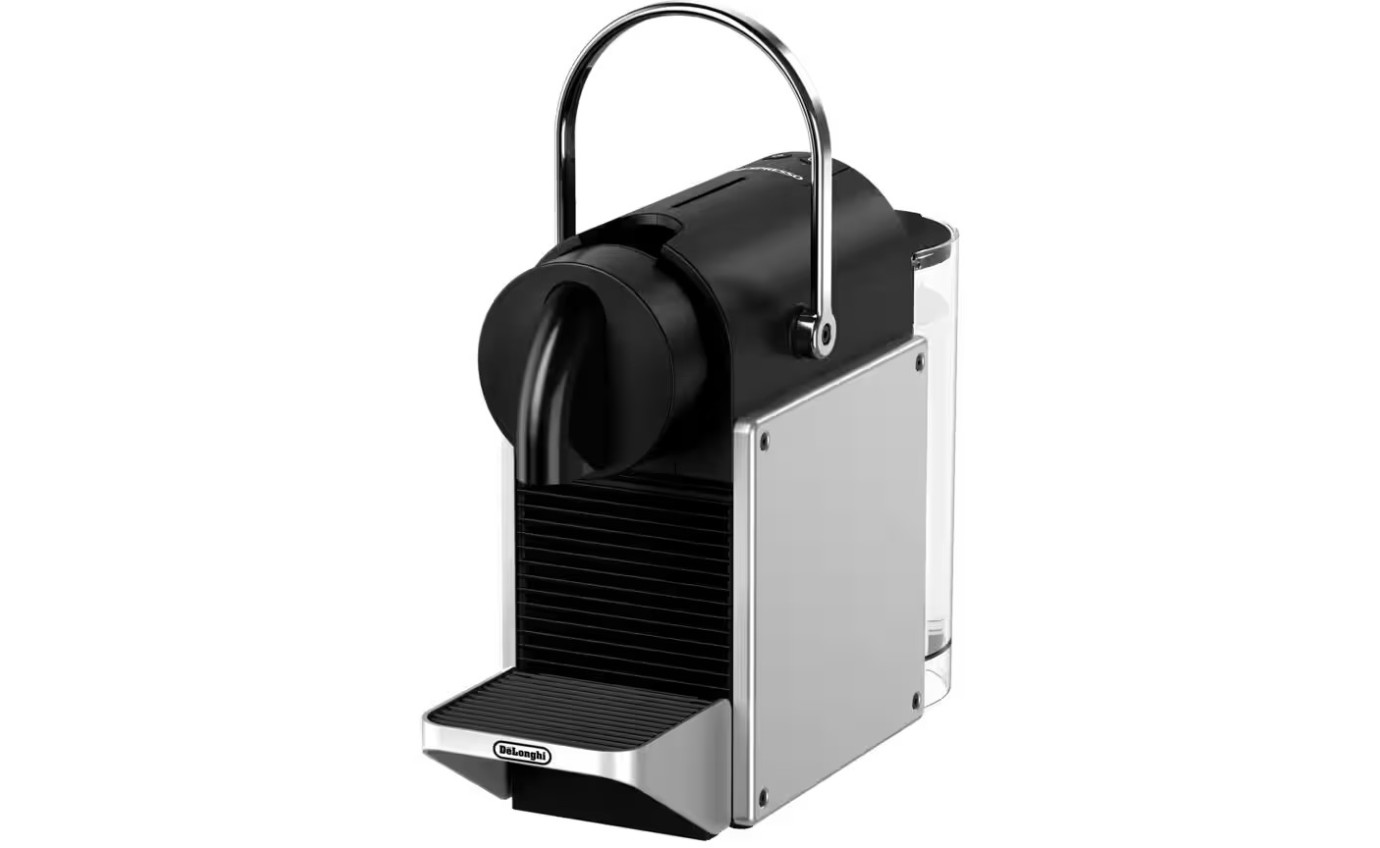 DeLonghi Pixie Nespresso Capsule Coffee Machine with Aeroccino3 EN127SAE