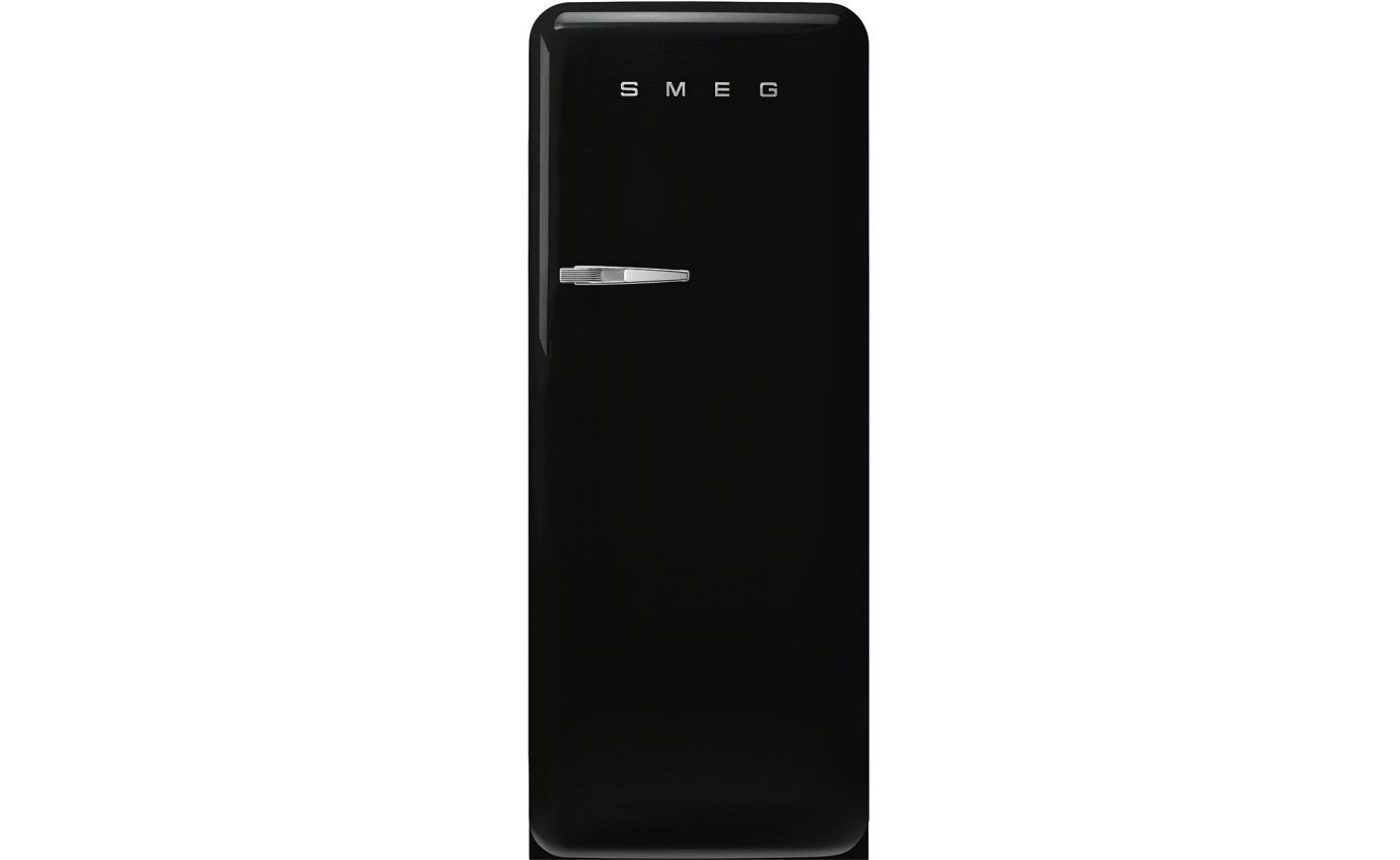 Smeg 270L 50s Style Retro Single Door Fridge (Black) FAB28RBL5AU
