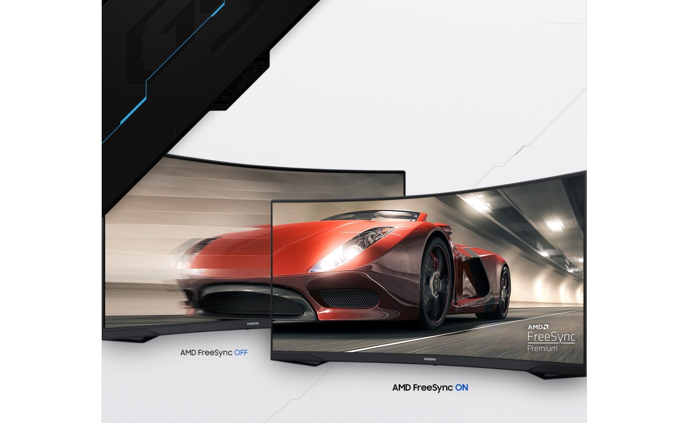 Samsung 34 inch Odyssey G55T Curved WQHD 165Hz Gaming Monitor LC34G55TWDEXXY