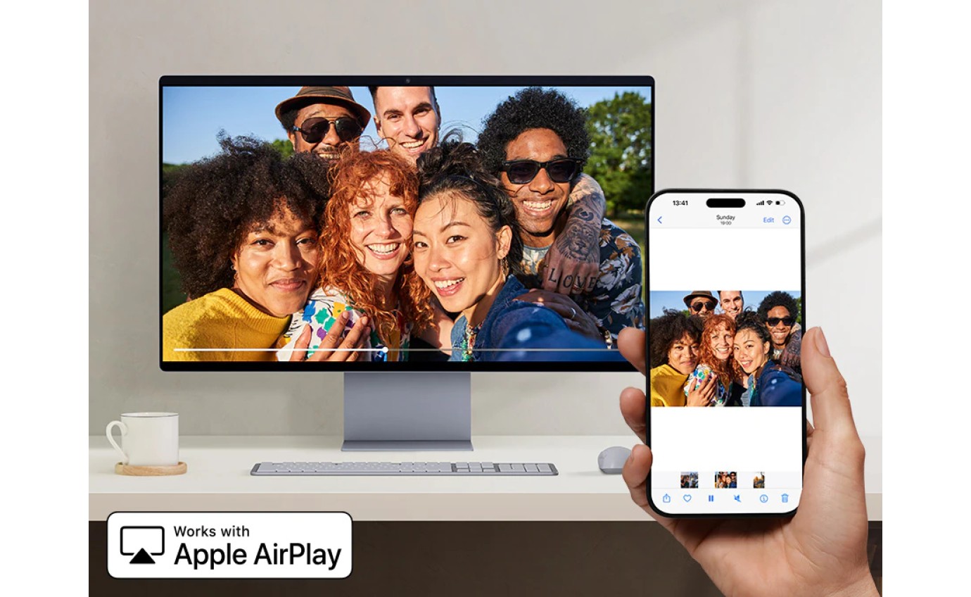 Samsung 32 inch Smart Monitor M9 4K OLED Samsung Vision AI LS32FM902SEXXY