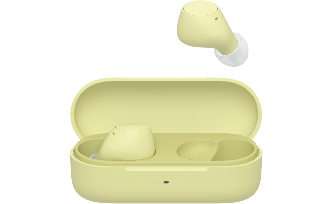 Sony Ultra Compact Truly Wireless Earbuds (Yellow) WFC510Y
