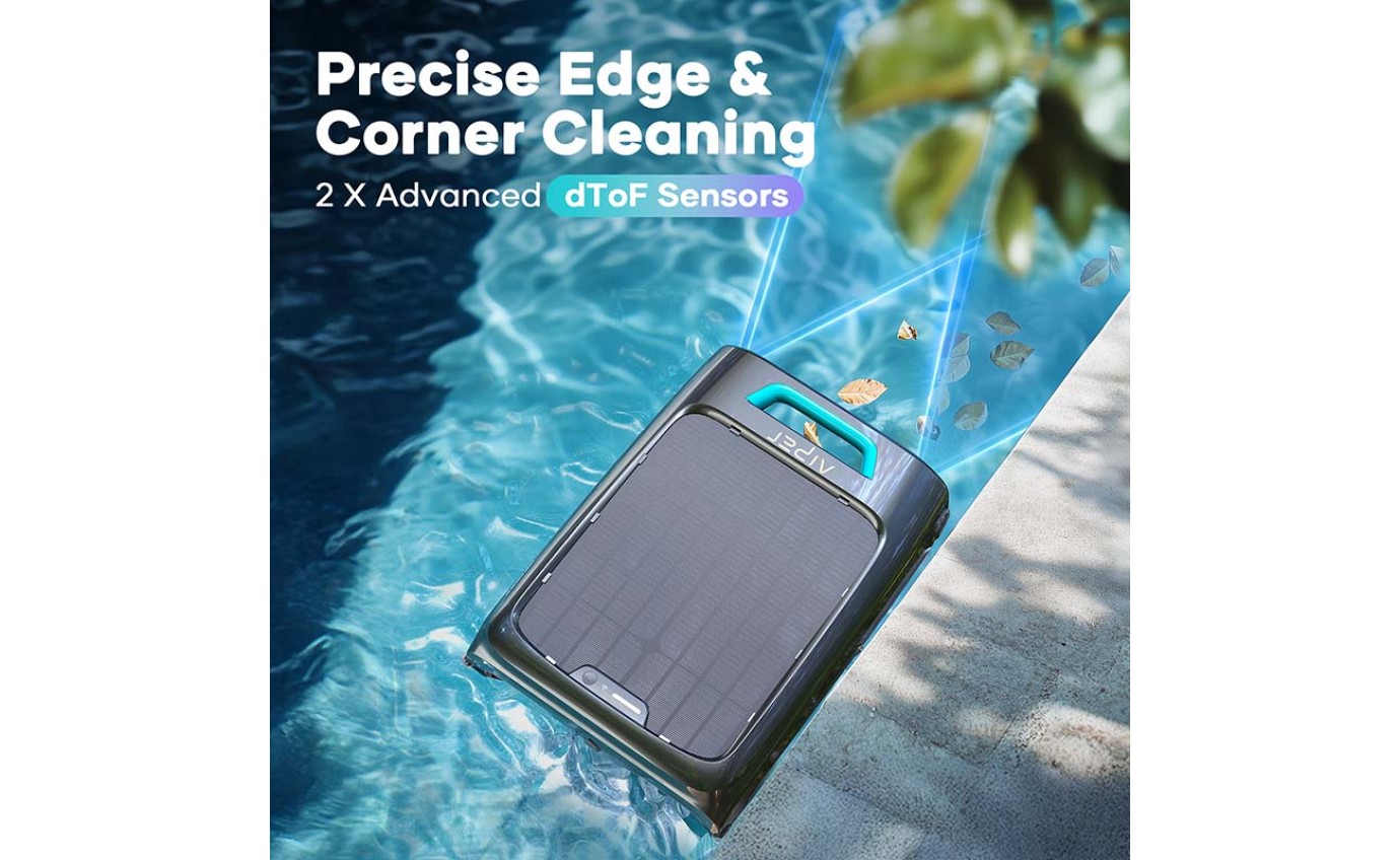 Aiper Surfer S2 Solar-Powered Robotic Pool Skimmer 255291