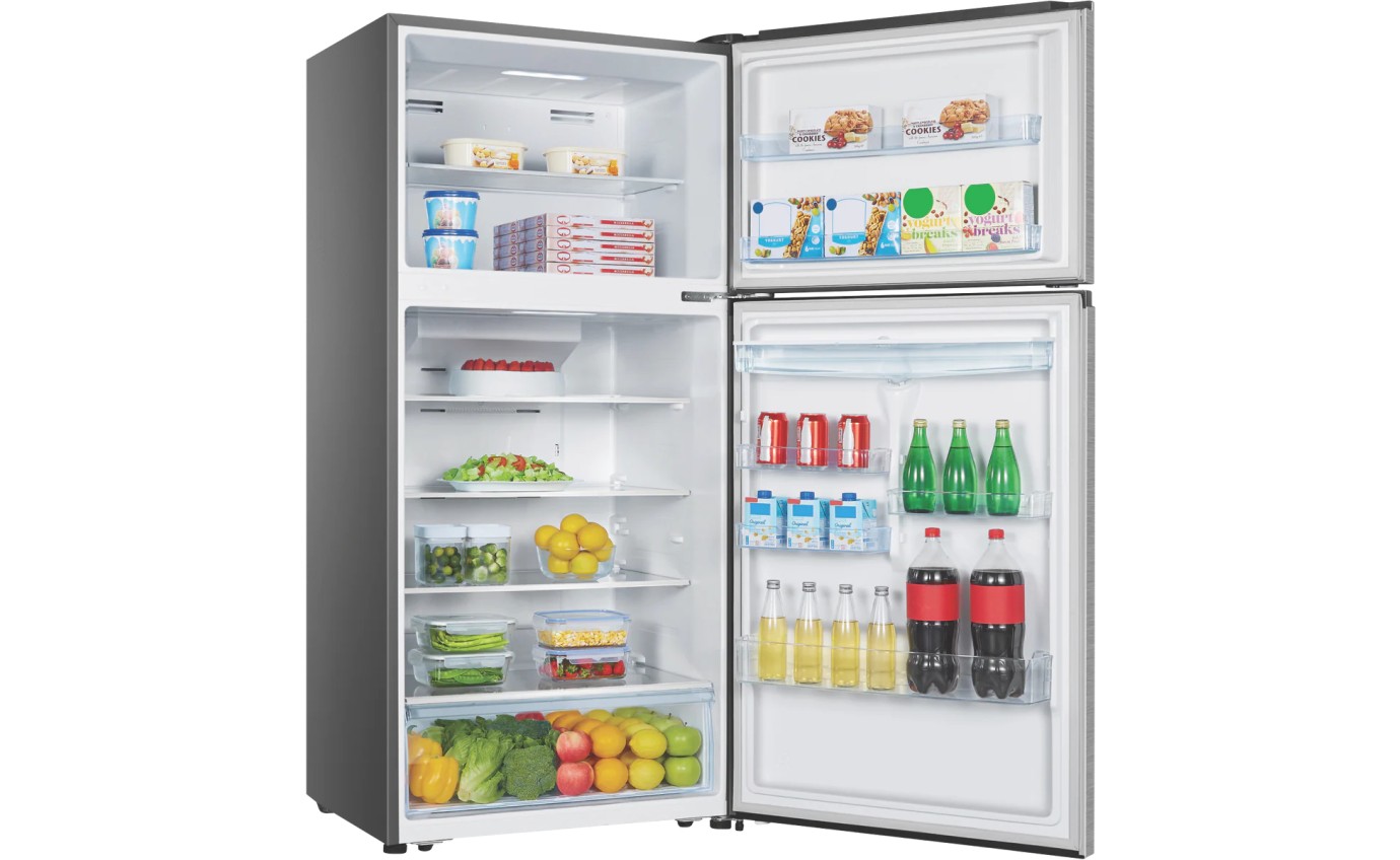Hisense 496L Silver Top Mount Fridge HRTF497SW