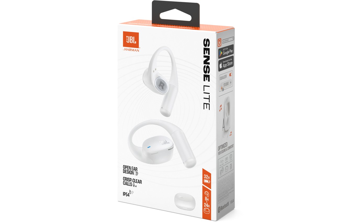 JBL Sense Lite True Wireless Open-Ear Headphones (White