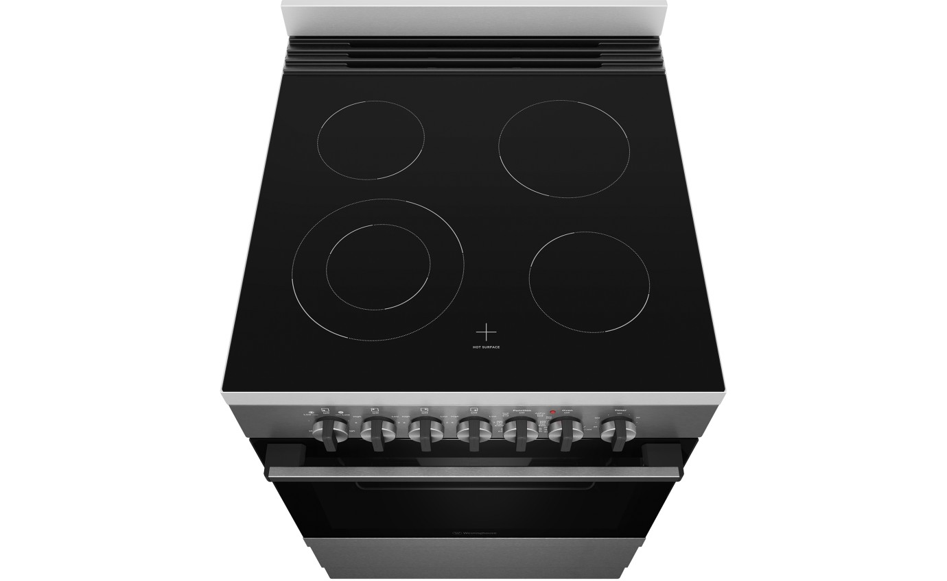 Westinghouse 60cm Electric Freestanding Oven WFE646DSCB