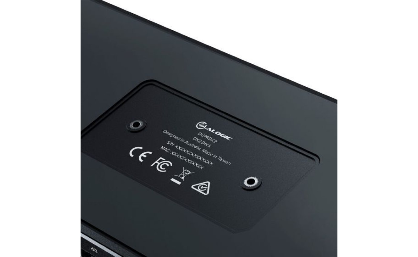 ALOGIC DX2 Dual 4K Display Universal Docking Station DUPRDX2100