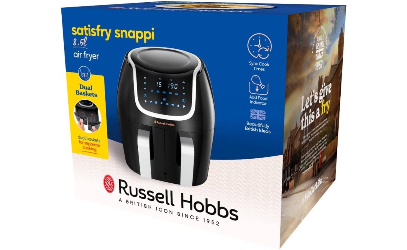 Russell Hobbs Satisfry Snappi Dual Basket Air Fryer RHAF2729S
