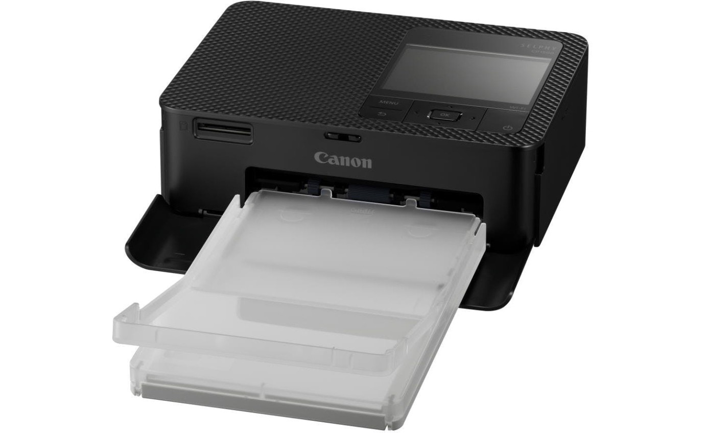 Canon Selphy Compact Photo Printer (Black) CP1500BK