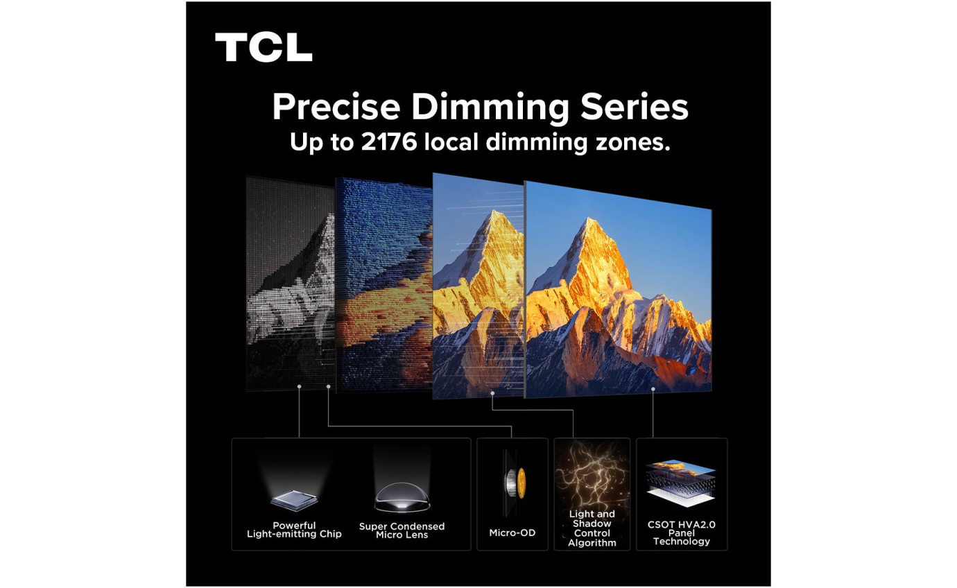TCL 98 inch C7L SQD-Mini LED 4K Smart Google TV 98C7L