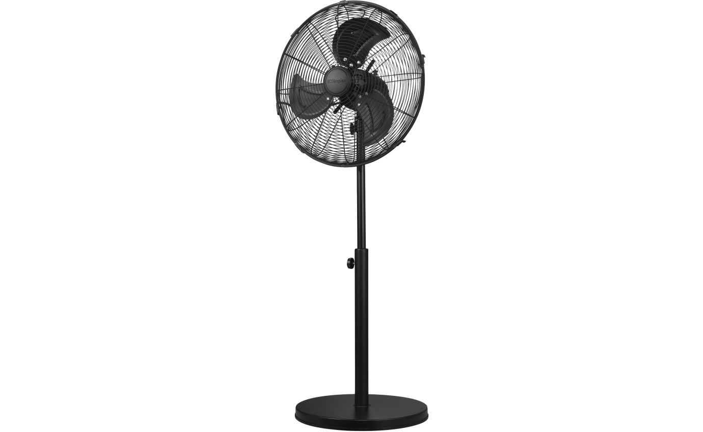 Dimplex 40cm High Velocity Pedestal Fan (Matte Black) DCPF40MBLK2