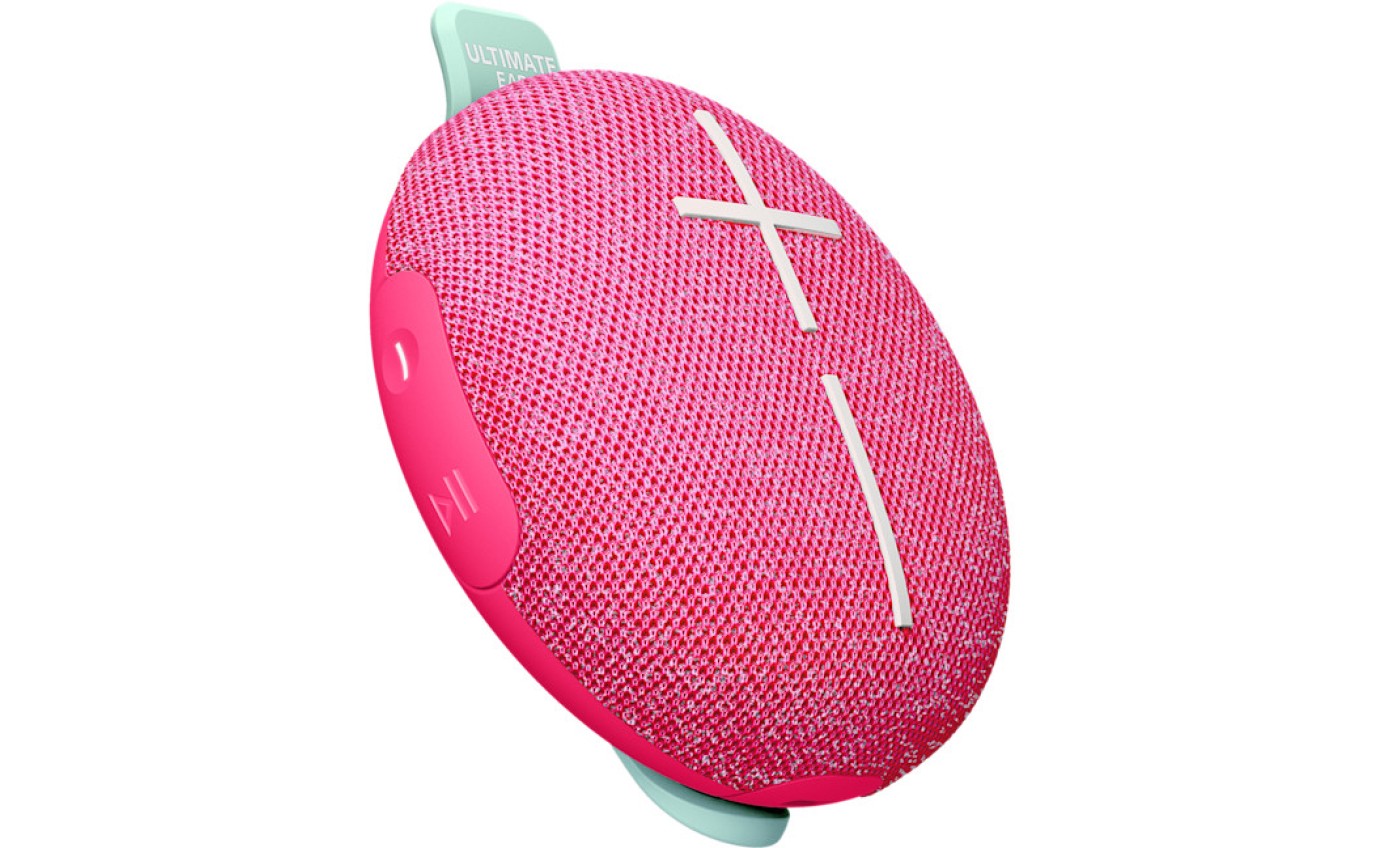 Ultimate Ears MINIROLL Portable Bluetooth Speaker (Calming Pink) 984002036