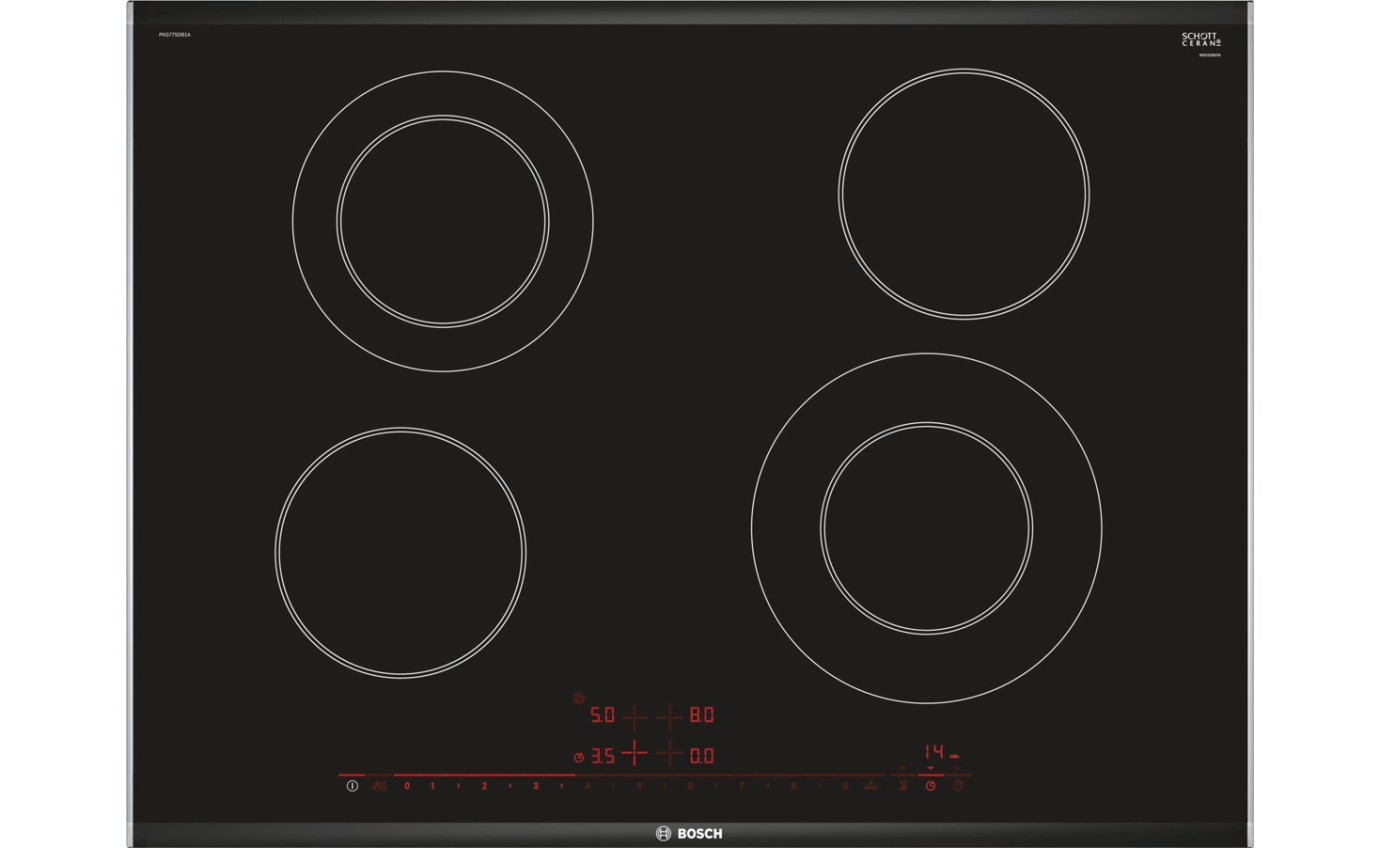 Bosch 70cm Ceramic Cooktop PKG775DB1A