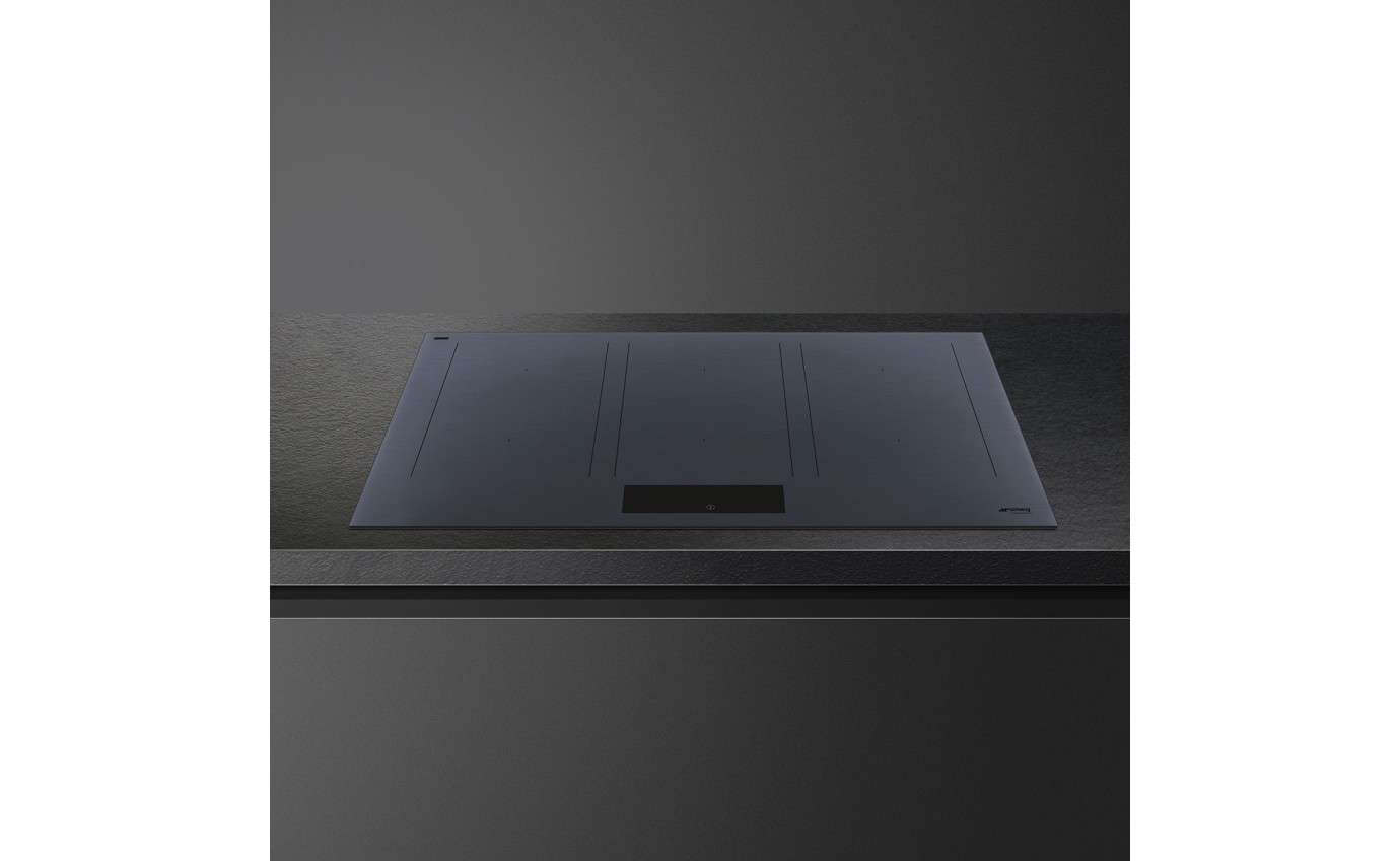 Smeg 90cm Linea Induction Cooktop (Neptune Grey) SIM1964DG
