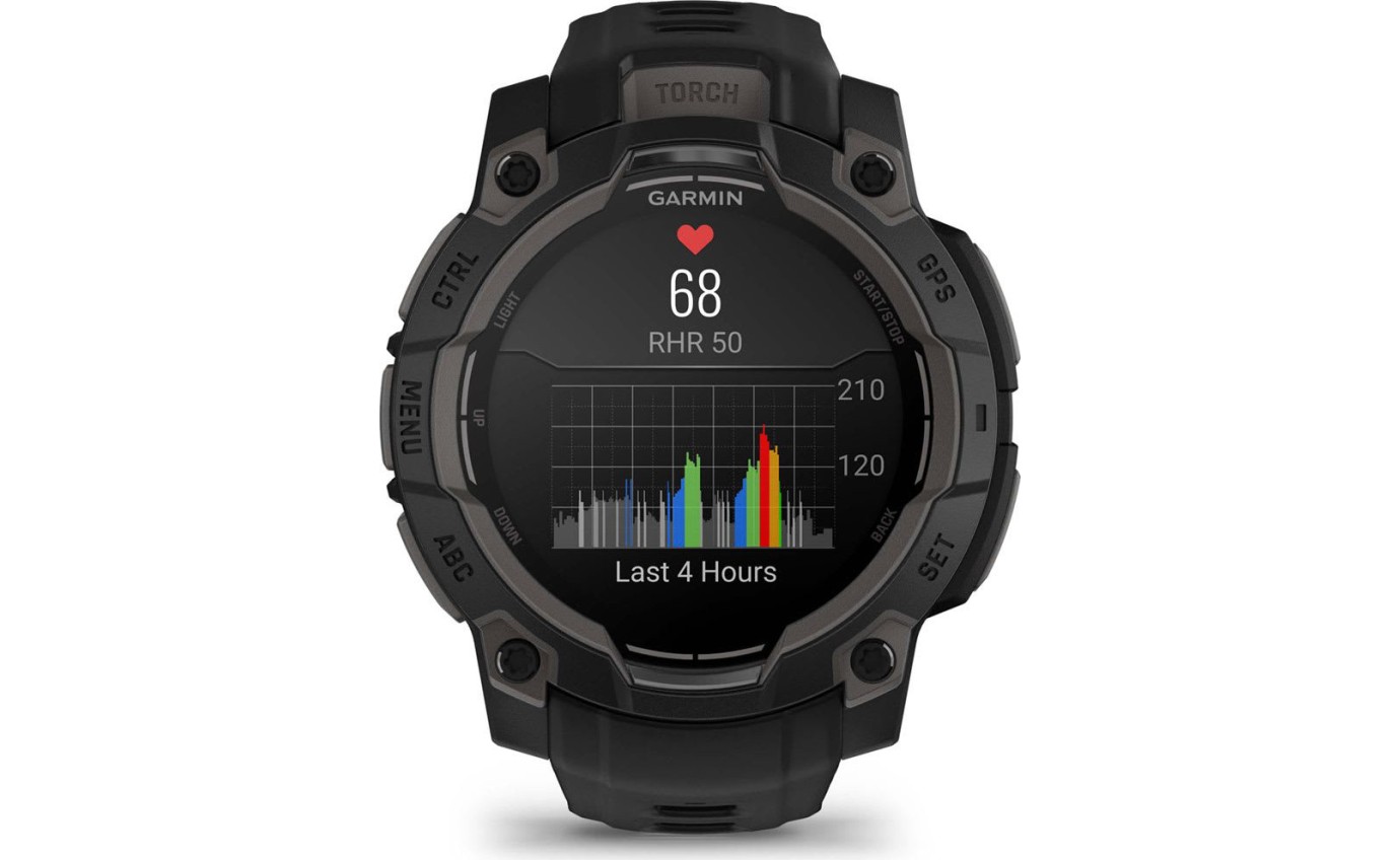 Garmin Instinct 3 45mm AMOLED Smart Watch (Black) 0100293600