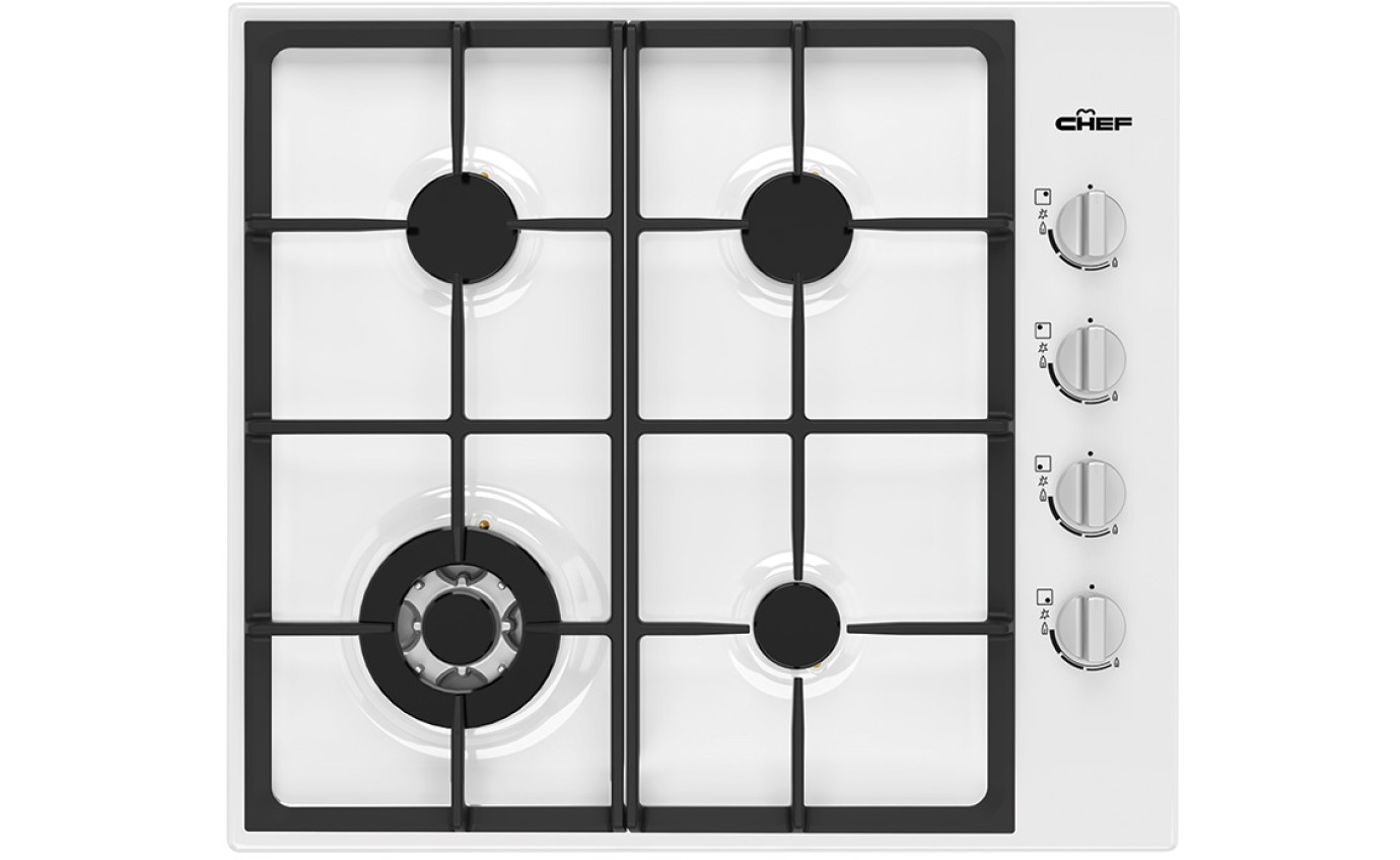 Chef 60cm 4 Burner Gas Cooktop CHG644WC