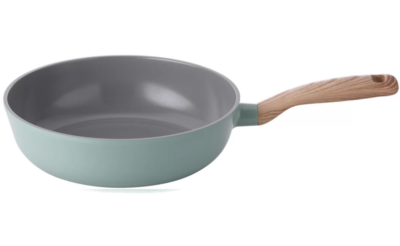Neoflam 26cm Chef pan 3.3L Induction (Green Demer) EKRTW26G