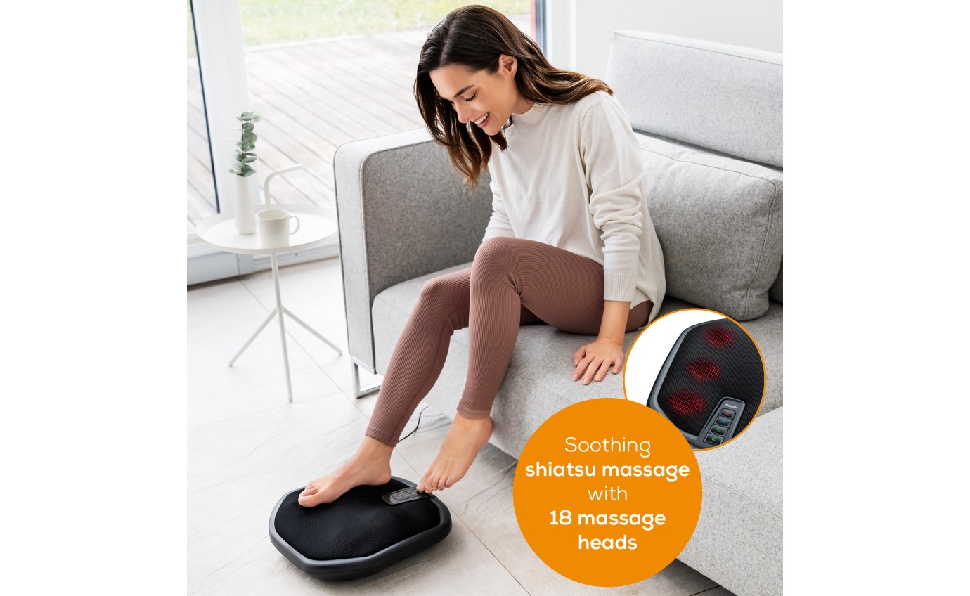 Beurer Shiatsu Foot and Back Massager FM70