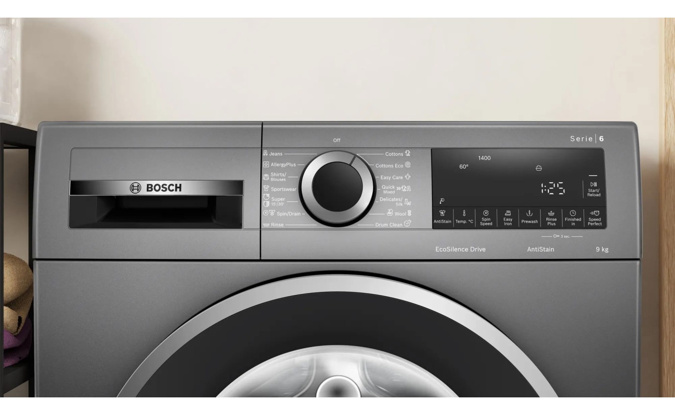 Bosch 9kg Series 6 Front Loader Washing Machine WGG2449RAU