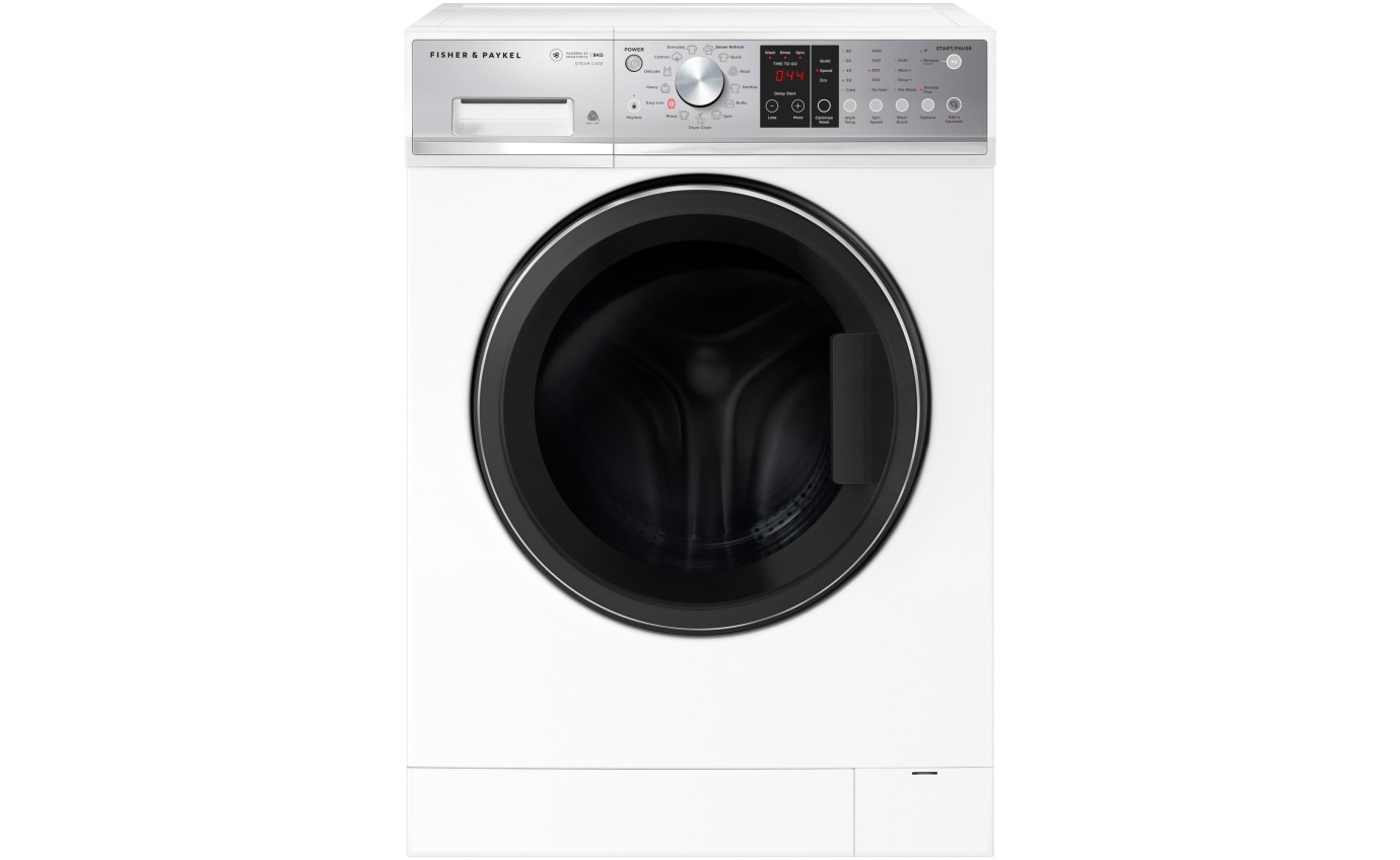 Fisher & Paykel 9kg Series 7 Front Loader Washer, Steam Care WH9060P4