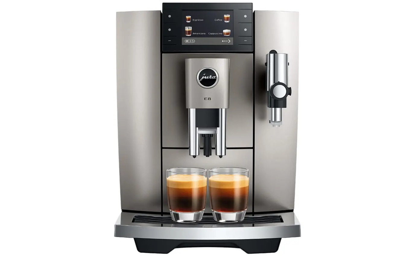 Jura E8 Automatic Coffee Machine (Midnight Silver) 15721